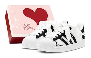 Adidas Originals Кроссовки для скейтбординга Superstar, унисекс, низкие, черные/белые