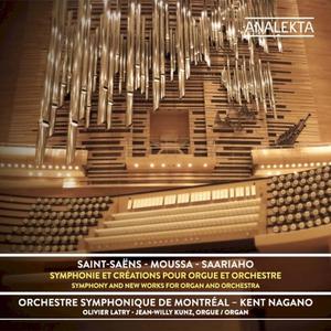 Диск CD Symphony And New Works For Organ And Orchestra - Camille Saint-Saëns, Sanaa Moussa, Kaija Saariaho