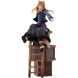 Spice And Wolf MERCHANT MEETS THE WISE WOLF DRESSTA Holo бонусные подарки 24см TAITO, Holo