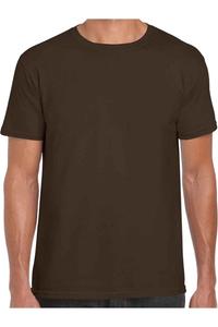 Футболка Gildan с короткими рукавами, шоколадный