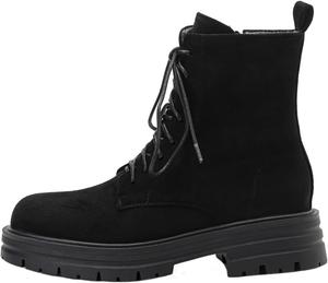 Женские модные ботильоны LYYSKY с круглым носком и невысоким каблуком 4 см, короткие ботинки в винтажном стиле, черные и коричневые, размеры US4-US9.5