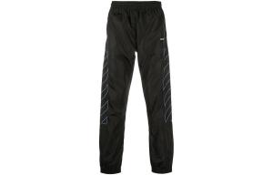 Штаны спортивные мужские Off-White с полосками, черный