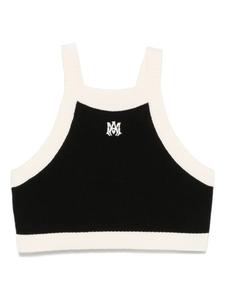 Укороченная майка AMIRI Ma, черный