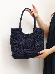 cachecache / Вязаная сумка из металлического шнура