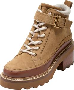 Ботинки Cole Haan Womens Shibley Waterproof Lace-up, Ch Golden Honey Suede Wp