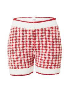 Брюки зауженного кроя Daahls by Emma Roberts exclusively for ABOUT YOU Jule, цвет Red/White