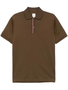 Paul Smith рубашка поло с короткими рукавами, коричневый