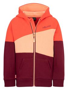Толстовка Trollkids Alesund, цвет Orange/Bordeaux
