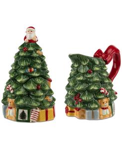 Набор для приготовления сахара и сливок в виде рождественской елки Spode, No Color