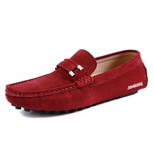 Нескользящие низкие повседневные туфли для мужчин King Jinmai, Burgundy