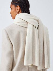 Шерстяной палантин John Lewis, Cream