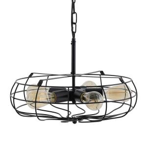 Подвесной светильник Näve Steam, 48x150x48 см, черный