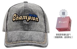 Хлопковая бейсболка Unisex Champion, светло-розово-красная