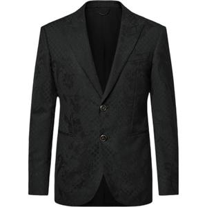 LOUIS VUITTON Вечерний пиджак Lv Pont Neuf Однобортный, Black