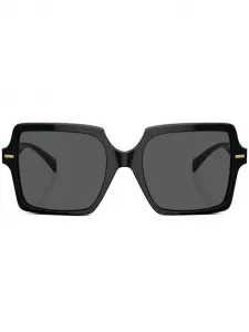 Солнцезащитные очки в массивной квадратной оправе Versace Eyewear, черный