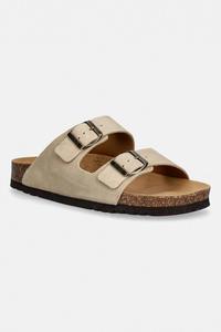 Замшевые шлепанцы josephine Scholl, бежевый