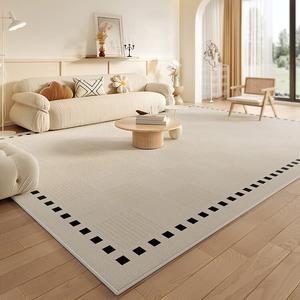 Budis Ковер 300х400 см для гостиной в светлом люксовом стиле, waterproof, non-slip, утолщенный, soundproof, washable