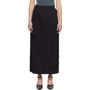 DIESEL Повседневная длинная юбка женская черная