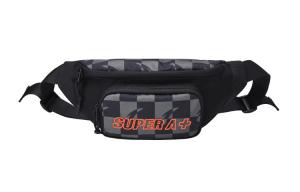 ANTA Тканевая сумка-слинг через плечо поясная унисекс землянисто-зеленая и базовая черная