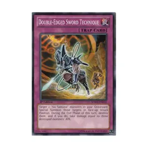 CCG Техника обоюдоострого меча (обычная), Yu-Gi-Oh - Structure Deck - Samurai Warlords - Singles