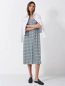 Платье Alyssia Barge Floral Jersey из вискозы LENZING ECOVERO Crew Clothing