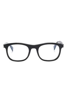 Очки в квадратной оправе Saint Laurent Eyewear, черный