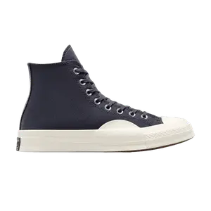 Кроссовки Converse Chuck 70 Textured High Plum Cove, серый