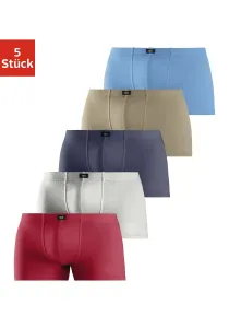 Боксеры H.I.S "мужские шорты-боксеры" (5 шт.), из хлопка, красный