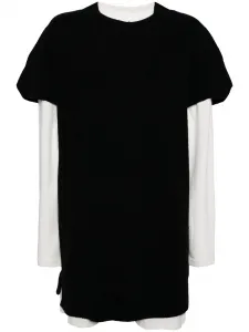 Комплект из топа и джемпера с V-образным вырезом Tout A Coup, черный