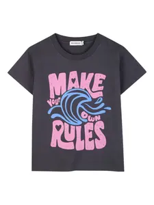 Футболка с графичным принтом Billieblush, серый