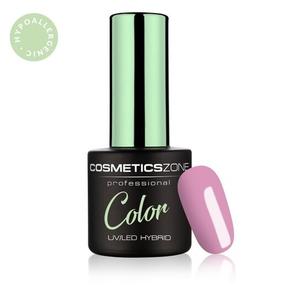 Гипоаллергенный гибридный лак для ногтей грязно-розовый 762, 7 мл Cosmetics Zone