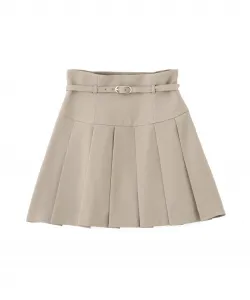 Плиссированная мини-юбка для сочетания с другими нарядами Jill By Jill Stuart, цвет Mocha