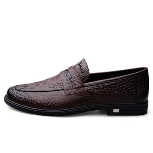 Туфли Men"s Casual Men Low-Top Brown Wen Nai