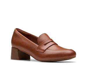 Туфли Clarks Iridessa Sky Pump, Tan Leather