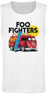Майка-топ Foo Fighters Van, белый