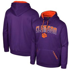 Мужской фиолетовый худи Clemson Tigers Reese Colosseum