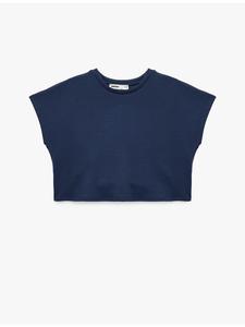 Футболка SS темно-синего цвета KOTON