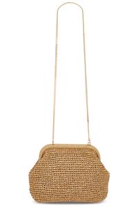 Клатч Karla Nikki Beach, natural & gold