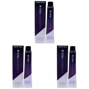 Краска для волос Chromasilk Creme 5.31 Светло-золотисто-пепельно-коричневый и 10,1 Экстра-светлый пепельно-русый, 3 унции — упаковка из 3 шт., Pravana