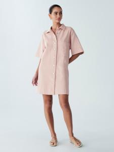 Платье-рубашка St MRLO LEE DENIM SHIRT DRESS, Pink