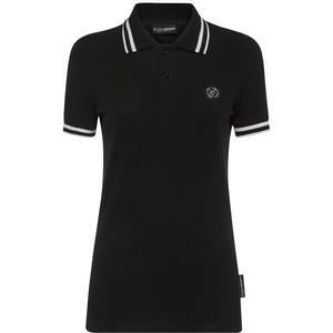 Поло с рубашкой-поло Plein Sport, черный