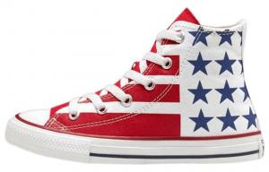 Converse Chuck Taylor All Star Детские парусиновые туфли GS, Red/ White//Blue