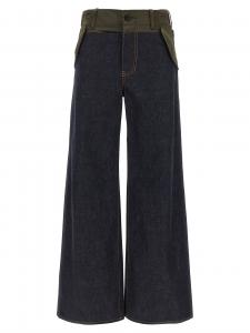 Джинсы «Denim Pants» SACAI, мультиколор