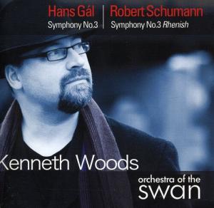 CD диск Gal / Schumann / Orch of the Swan / Woods: Symphony 3