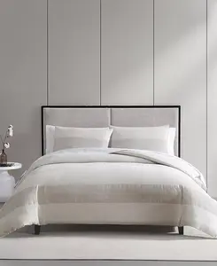 Комплект постельного белья из 3-х предметов с вафельной полоской, размер queen Vera Wang, moonlight