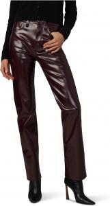 Джинсы Joe's Jeans Women's The Vegan Patent Leather Margot Slim 32, Bordeaux
