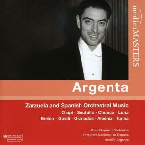 CD диск Argenta, Ataulfo / Orquesta Nacional De Espana: Zarzuela & Spanish Orchestral Music