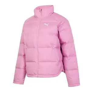 Пуховик женский розовый Puma, розовый