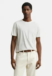 Базовая футболка pima Gant, Eggshell