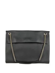 Сумка на плечо с цепочным ремешком Orciani, черный